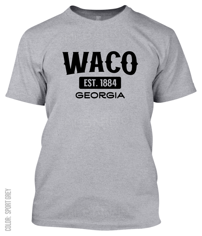 Waco, Georgia Athletic T-Shirt