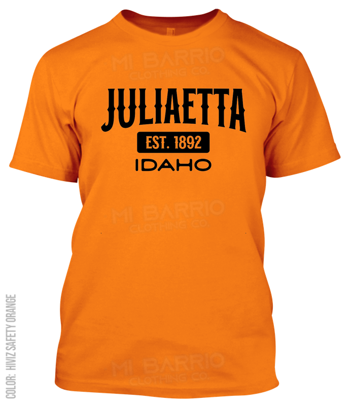 Juliaetta, Idaho Athletic T-Shirt