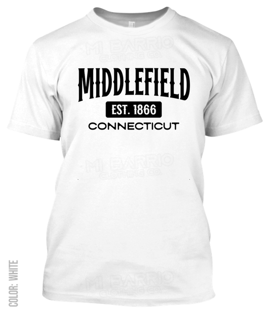 Middlefield, Connecticut Athletic T-Shirt