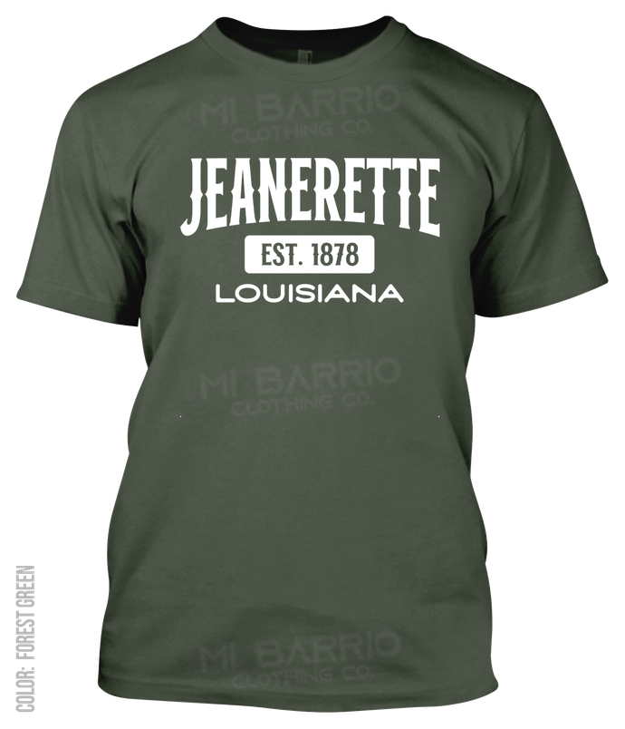 Jeanerette, Louisiana Athletic T-Shirt