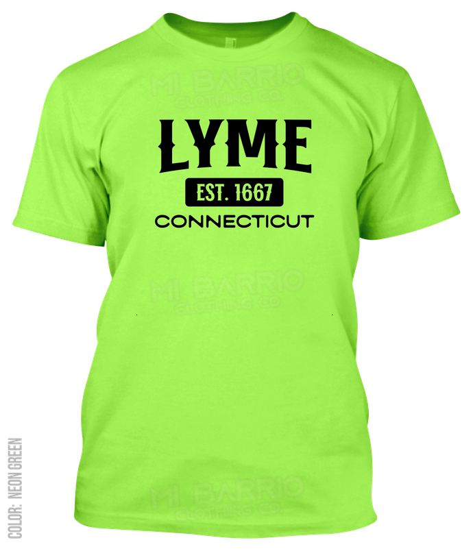 Lyme, Connecticut Athletic T-Shirt
