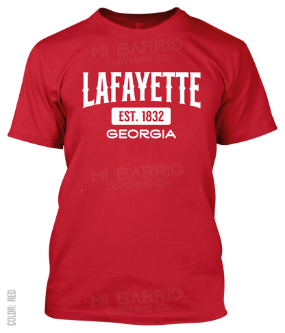 Lafayette, Georgia Athletic T-Shirt