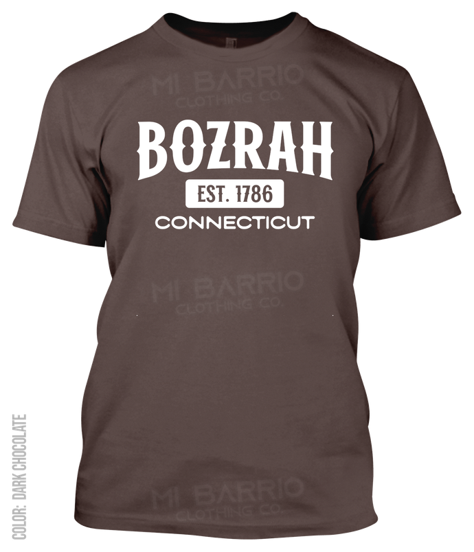 Bozrah, Connecticut Athletic T-Shirt