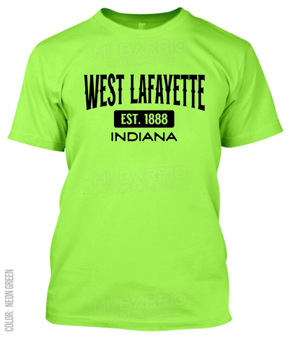 West Lafayette, Indiana Athletic T-Shirt