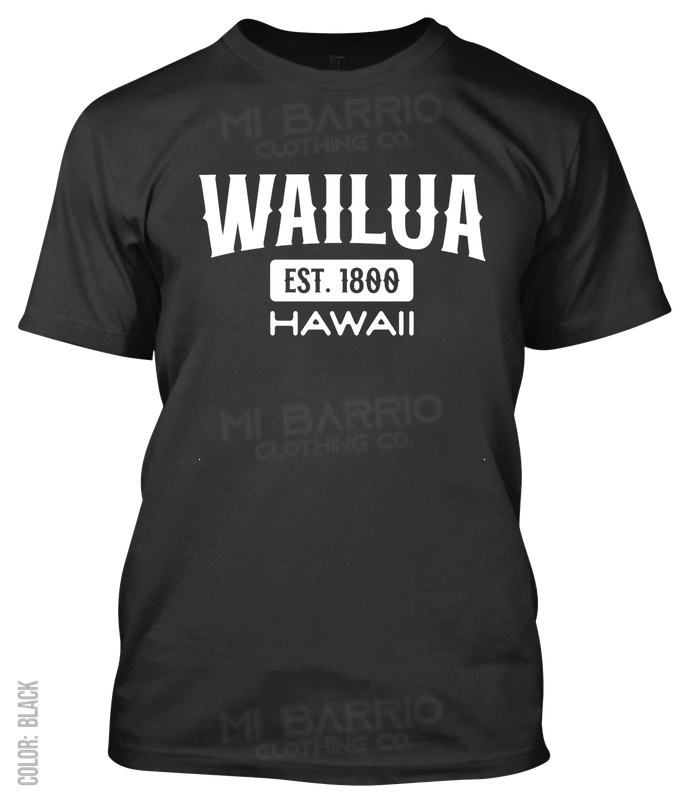 Wailua, Hawaii Athletic T-Shirt