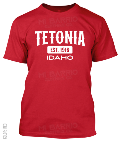 Tetonia, Idaho Athletic T-Shirt