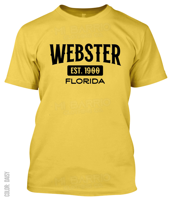 Webster, Florida Athletic T-Shirt