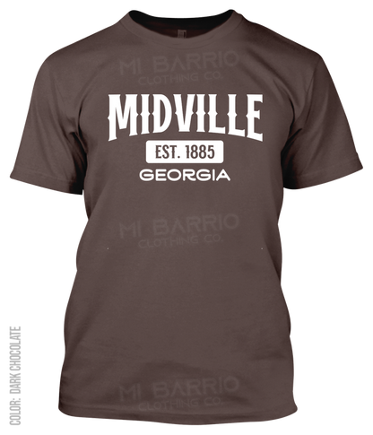 Midville, Georgia Athletic T-Shirt