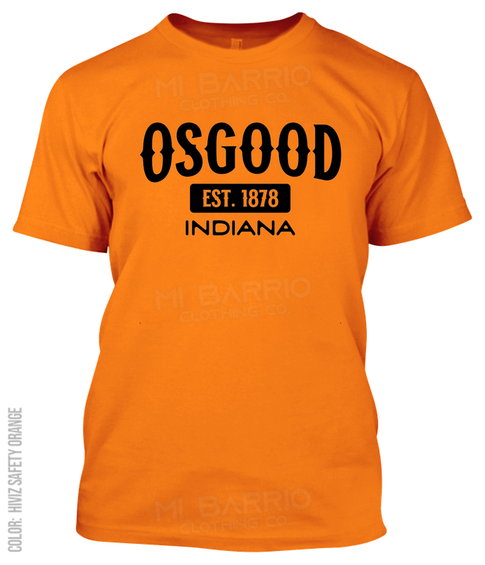 Osgood, Indiana Athletic T-Shirt