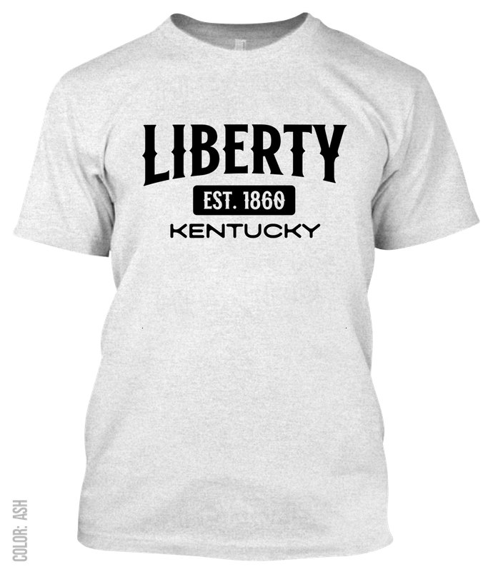 Liberty, Kentucky Athletic T-Shirt