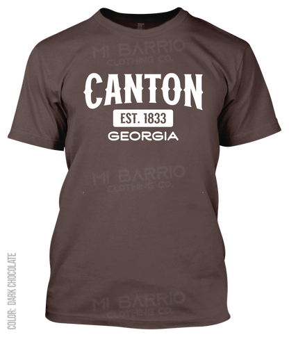 Canton, Georgia Athletic T-Shirt