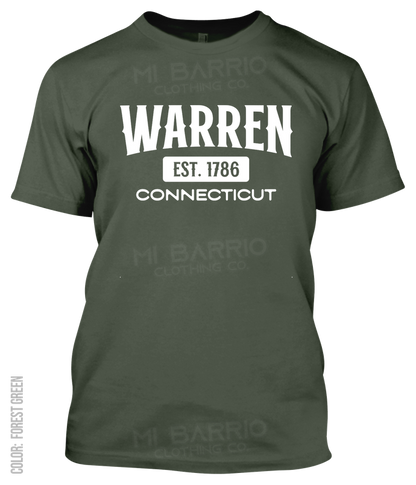 Warren, Connecticut Athletic T-Shirt