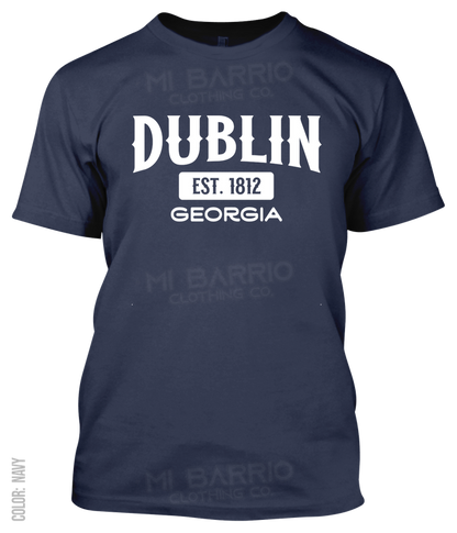 Dublin, Georgia Athletic T-Shirt