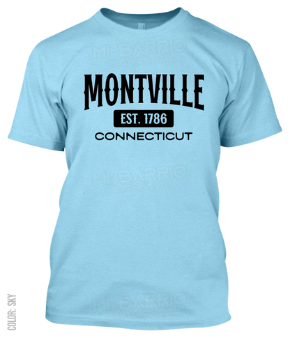 Montville, Connecticut Athletic T-Shirt