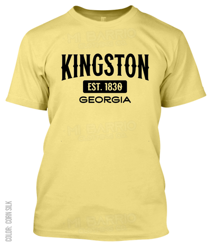 Kingston, Georgia Athletic T-Shirt