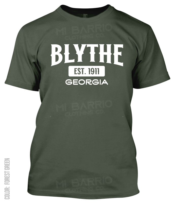 Blythe, Georgia Athletic T-Shirt