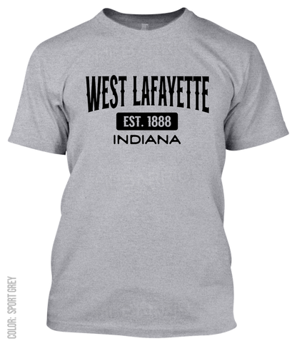 West Lafayette, Indiana Athletic T-Shirt