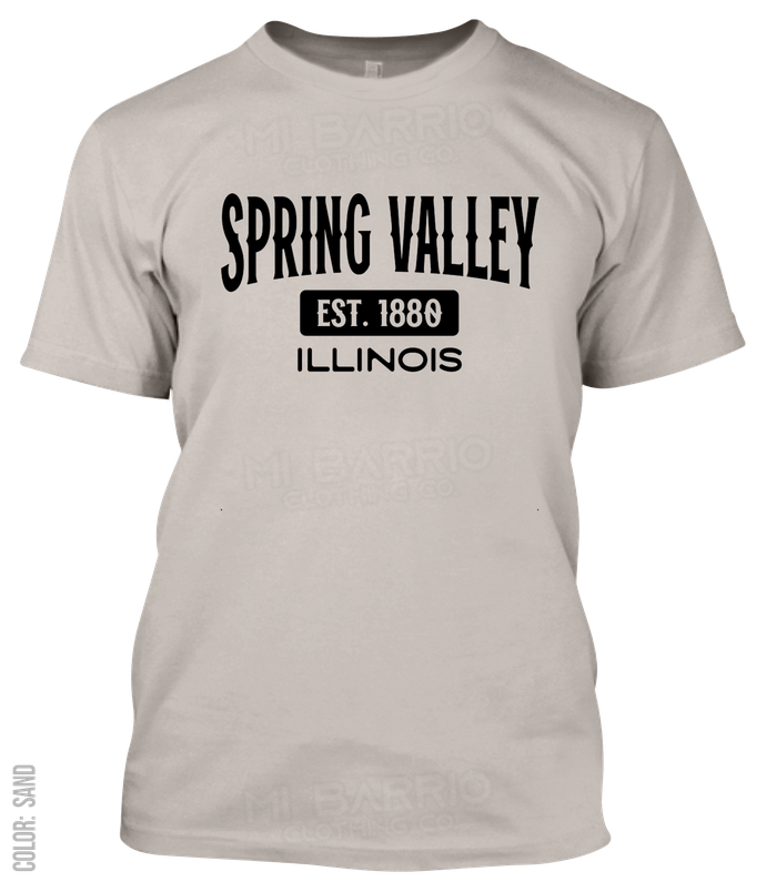 Spring Valley, Illinois Athletic T-Shirt