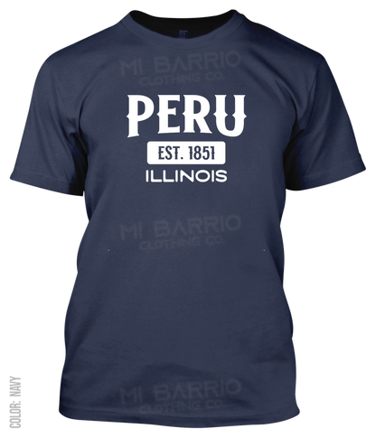 Peru, Illinois Athletic T-Shirt
