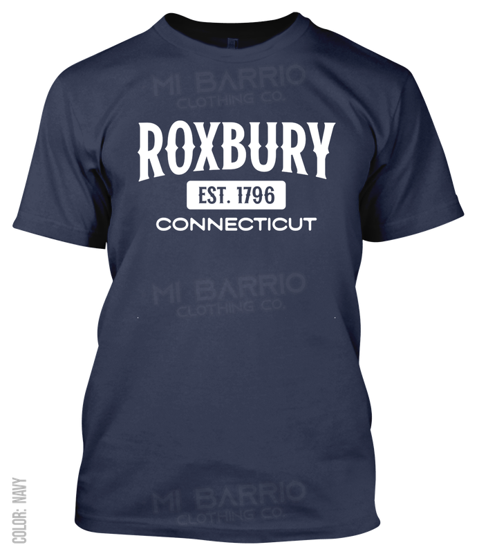 Roxbury, Connecticut Athletic T-Shirt