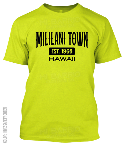Mililani Town, Hawaii Athletic T-Shirt