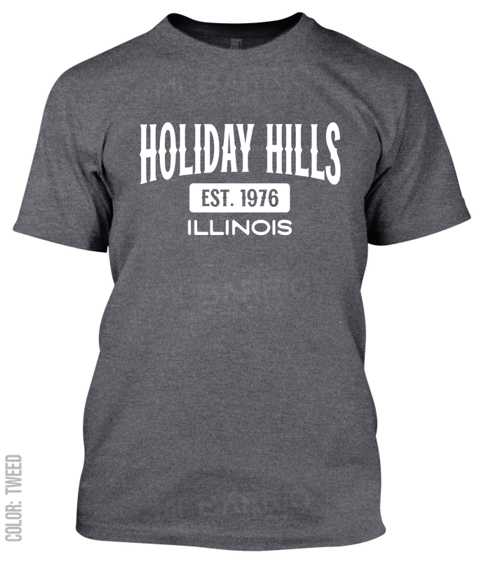 Holiday Hills, Illinois Athletic T-Shirt