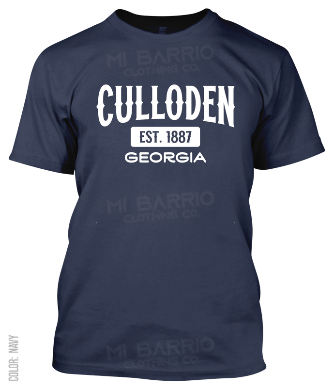 Culloden, Georgia Athletic T-Shirt