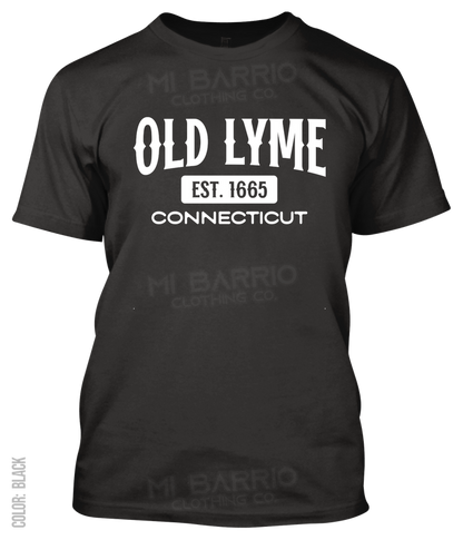 Old Lyme, Connecticut Athletic T-Shirt