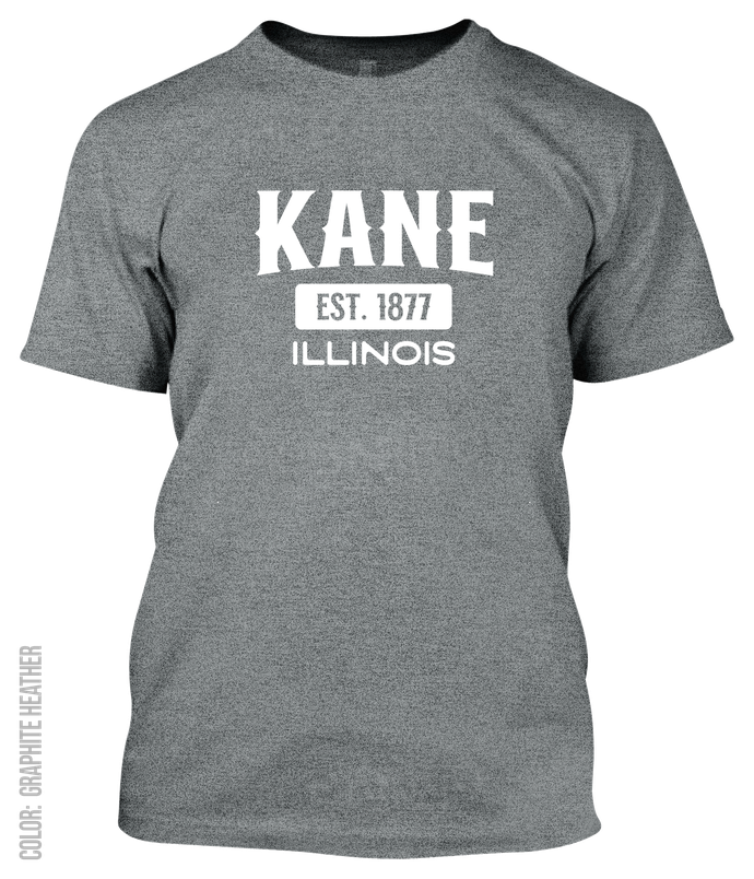 Kane, Illinois Athletic T-Shirt
