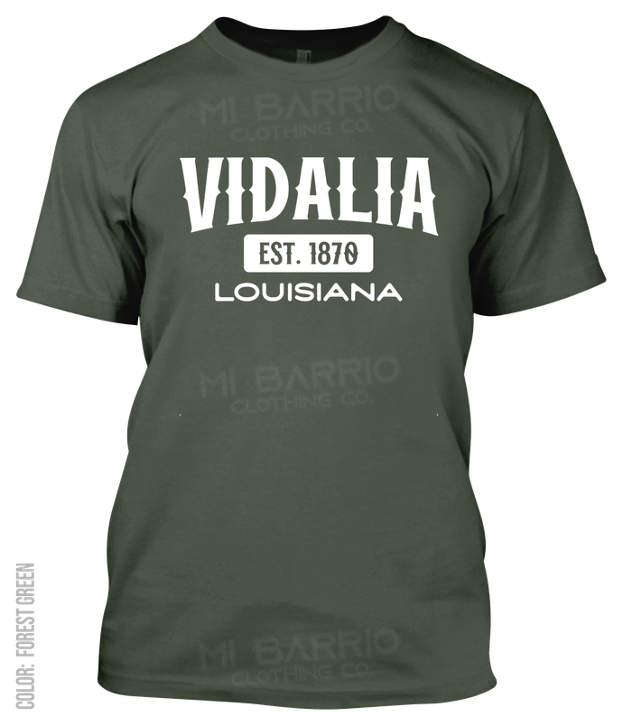 Vidalia, Louisiana Athletic T-Shirt