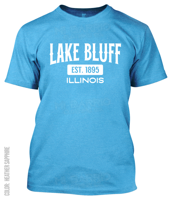 Lake Bluff, Illinois Athletic T-Shirt