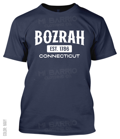 Bozrah, Connecticut Athletic T-Shirt