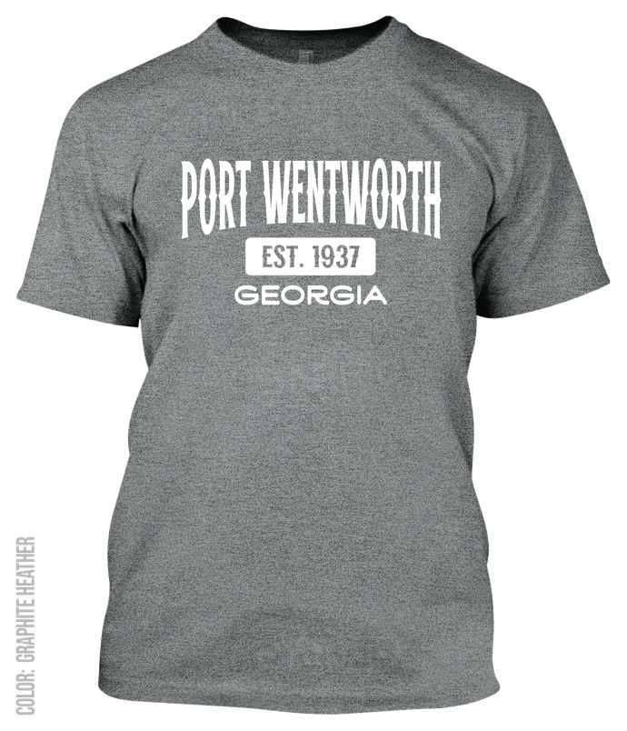 Port Wentworth, Georgia Athletic T-Shirt
