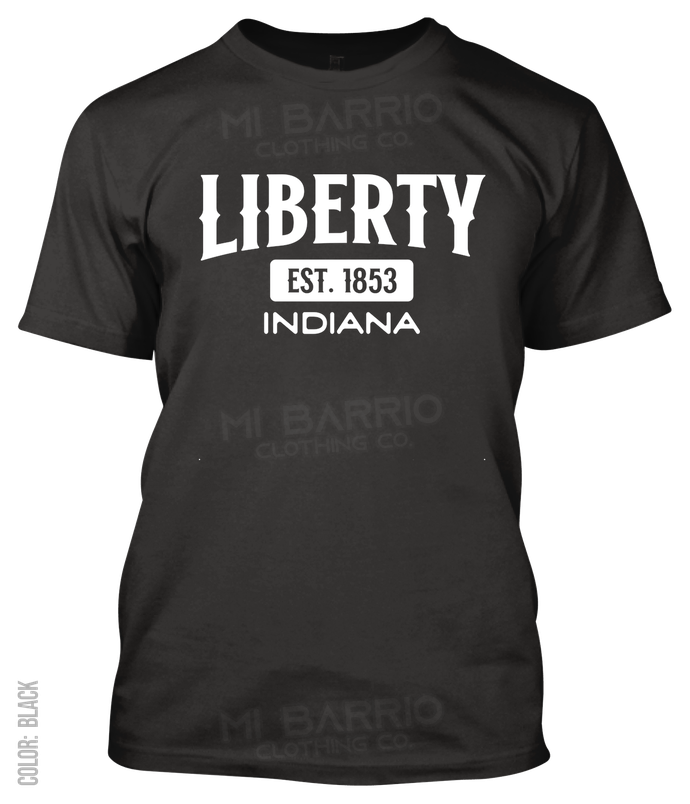 Liberty, Indiana Athletic T-Shirt