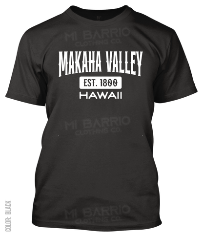 Makaha Valley, Hawaii Athletic T-Shirt