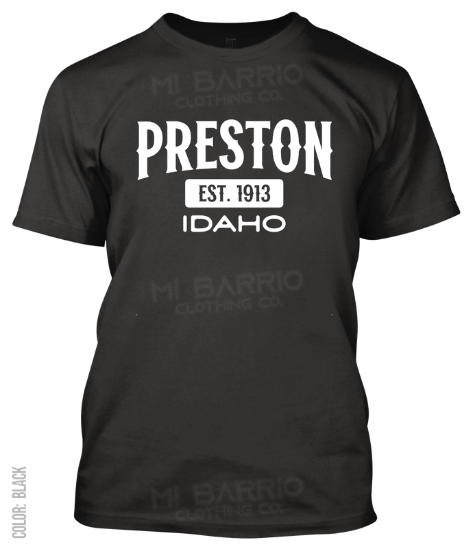 Preston, Idaho Athletic T-Shirt