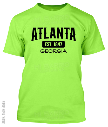 Atlanta, Georgia Athletic T-Shirt