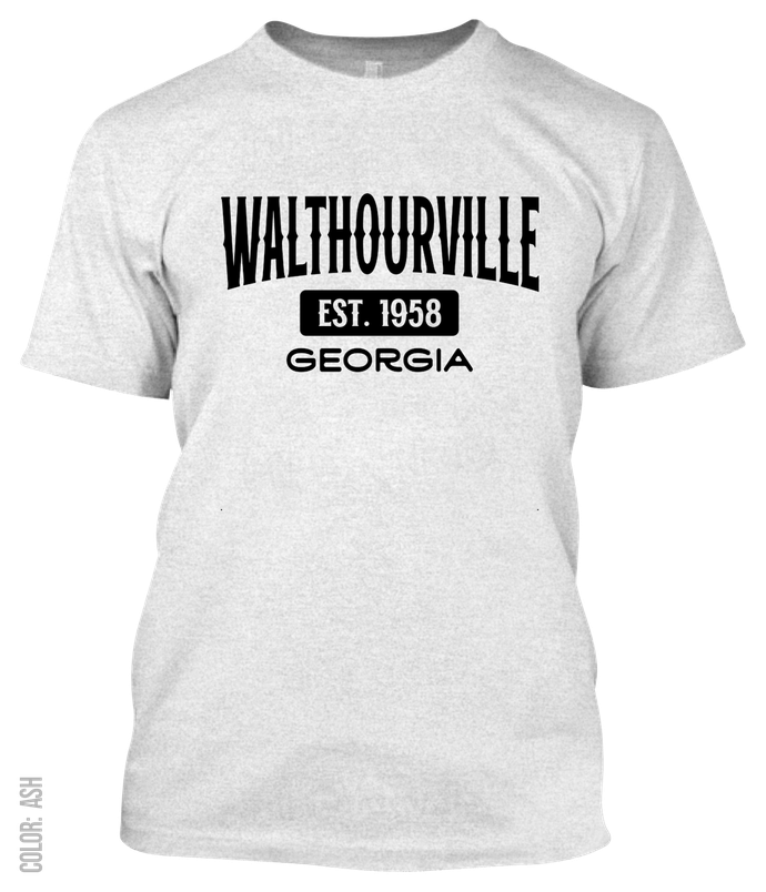 Walthourville, Georgia Athletic T-Shirt