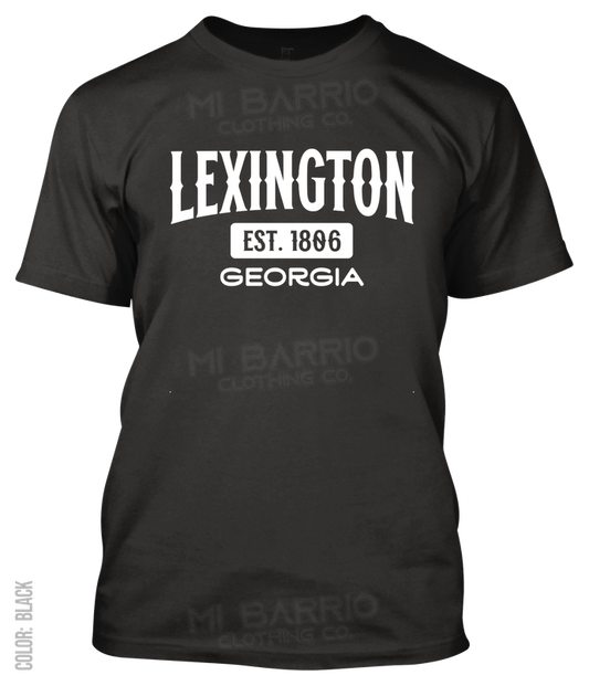 Lexington, Georgia Athletic T-Shirt