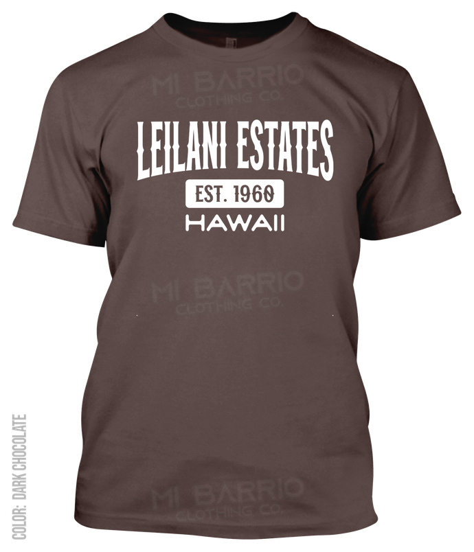 Leilani Estates, Hawaii Athletic T-Shirt