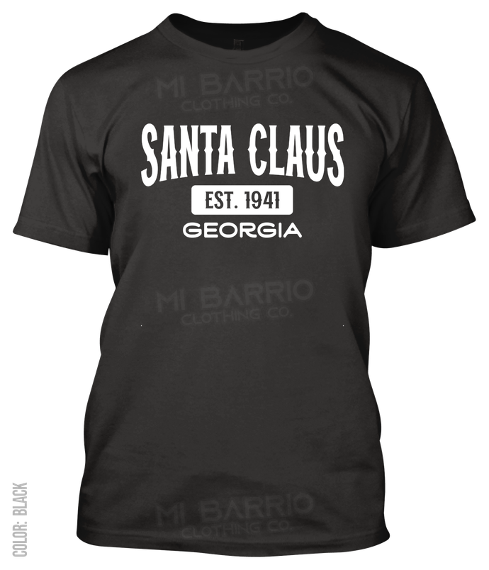 Santa Claus, Georgia Athletic T-Shirt