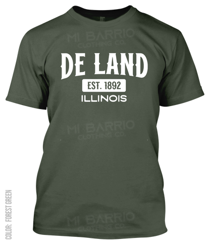 De Land, Illinois Athletic T-Shirt