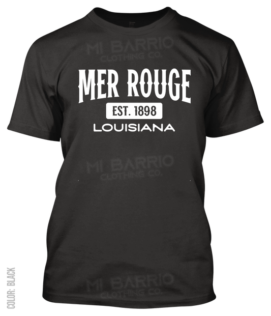 Mer Rouge, Louisiana Athletic T-Shirt