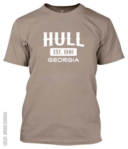 Hull, Georgia Athletic T-Shirt