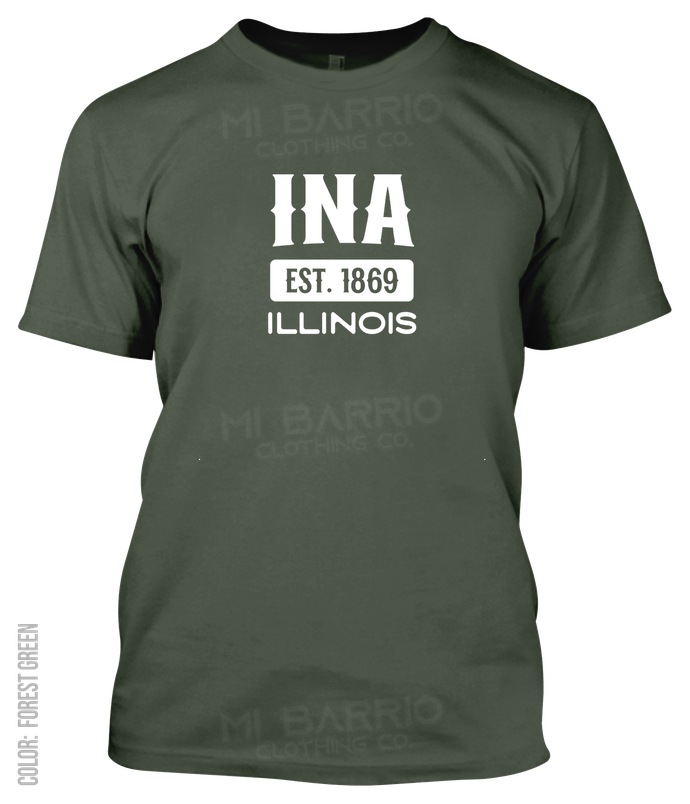 Ina, Illinois Athletic T-Shirt