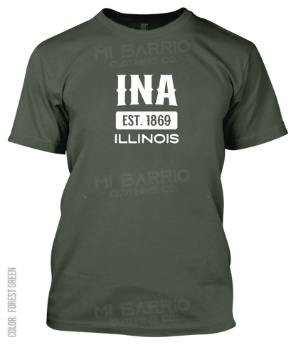 Ina, Illinois Athletic T-Shirt