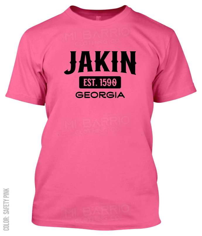 Jakin, Georgia Athletic T-Shirt