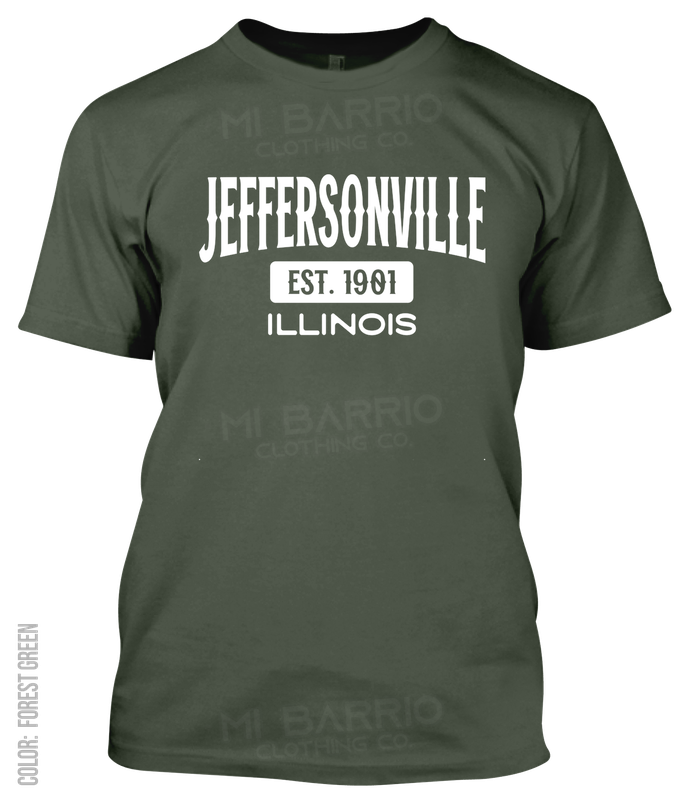 Jeffersonville, Illinois Athletic T-Shirt