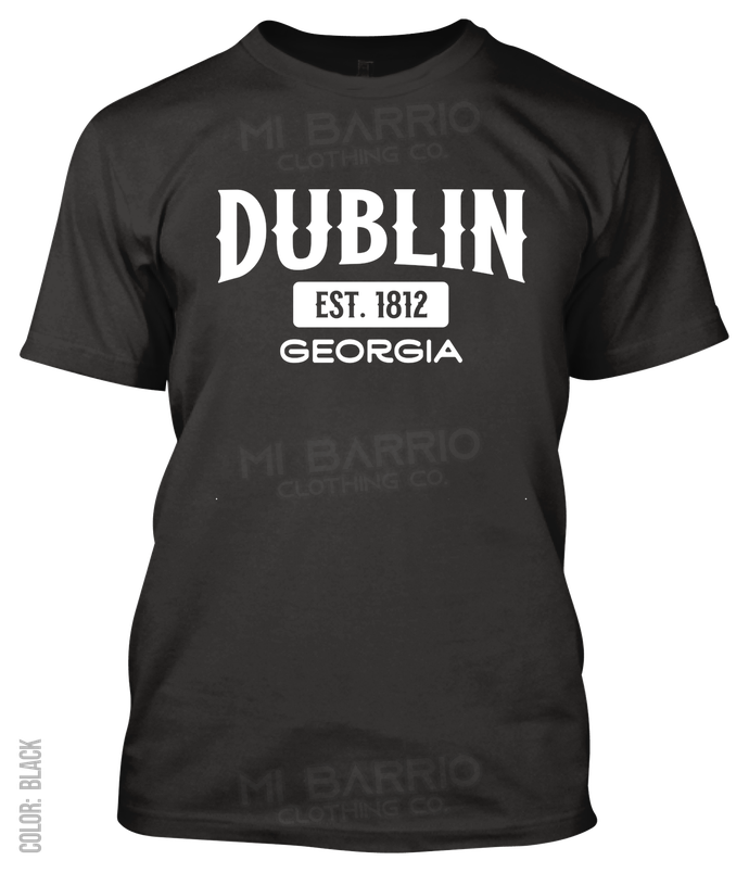 Dublin, Georgia Athletic T-Shirt