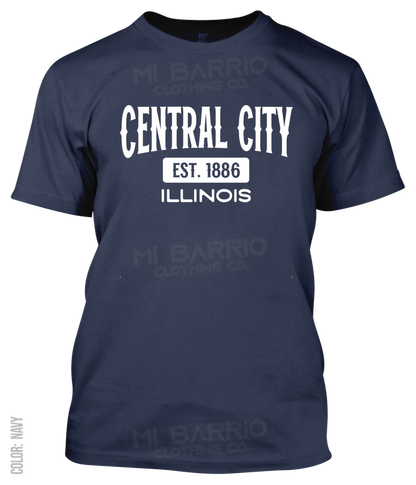 Central City, Illinois Athletic T-Shirt